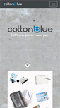 Mobile Screenshot of cotton-blue.com